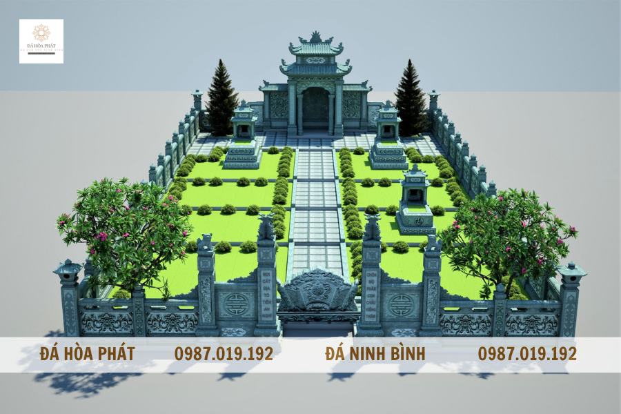 Tổng hợp những mẫu khu mộ gia đình đẹp