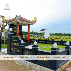 Mẫu khu mộ gia đình đẹp 03