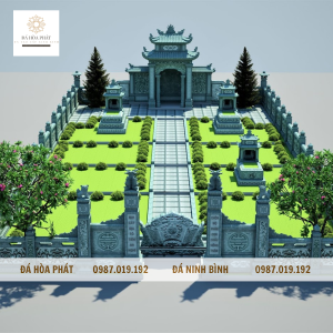 Mẫu khu mộ gia đình đẹp - 10
