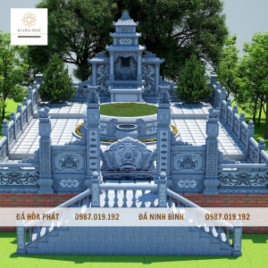 Mẫu khu mộ gia đình đẹp - 17