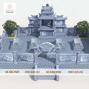 Mẫu khu mộ gia đình đẹp – 11