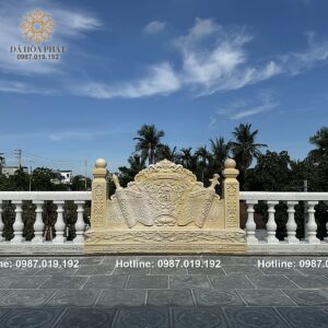Mẫu lan can đá đẹp 05
