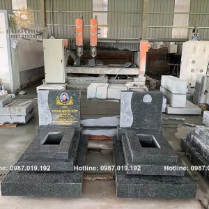 Mẫu mộ đá đơn đẹp 07