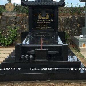 Mẫu mộ đá hoa cương đẹp 02