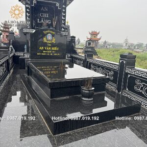 Mẫu mộ đá hoa cương đẹp 03