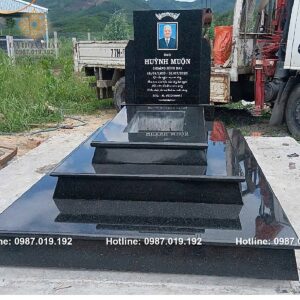 Mẫu mộ đá hoa cương đẹp 04