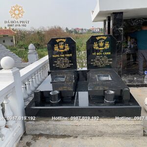 Mẫu mộ đá hoa cương đẹp 06