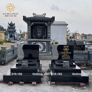 Mẫu mộ đá hoa cương đẹp 17