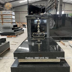 Mẫu mộ đá hoa cương đẹp 19