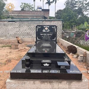 Mẫu mộ đá hoa cương đẹp 20