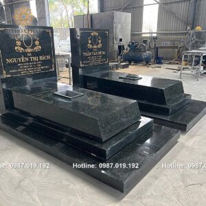 Mẫu mộ đá hoa cương đẹp 23