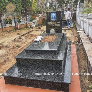 Mẫu mộ đá hoa cương đẹp 25