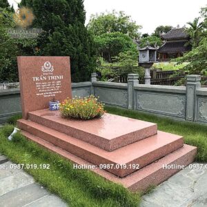 Mẫu mộ đá hoa cương đẹp 30